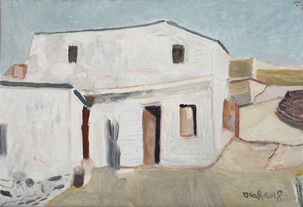 8 白房子 50×80cm 2018年 ps.jpg