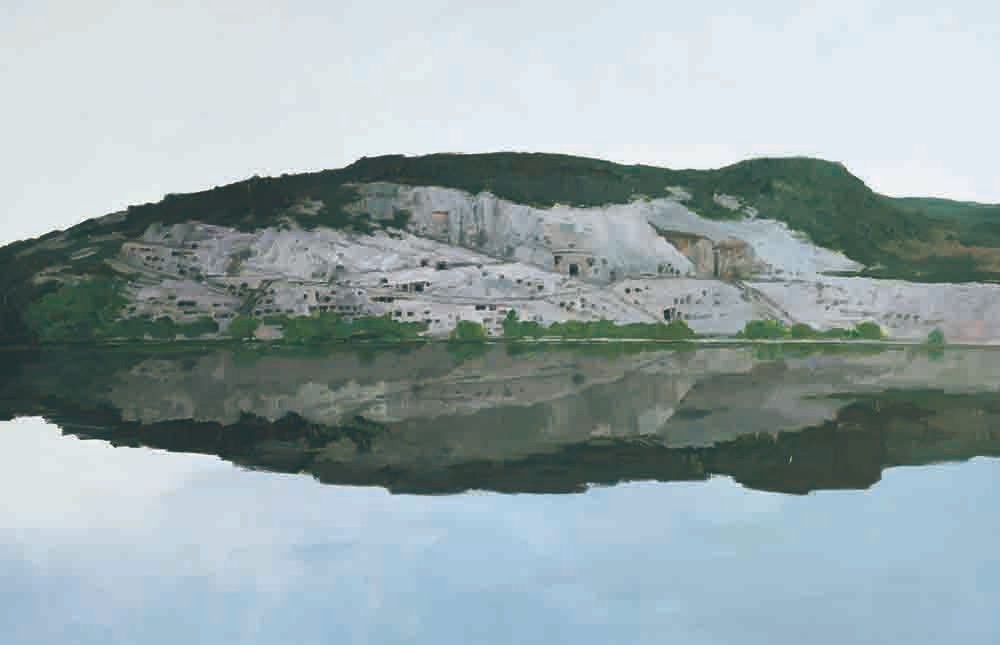 特18刘杰   龙门印象   130x200  油画   2020 年.jpg 特18刘杰   龙门印象   130x200  油画   2020 年.jpg