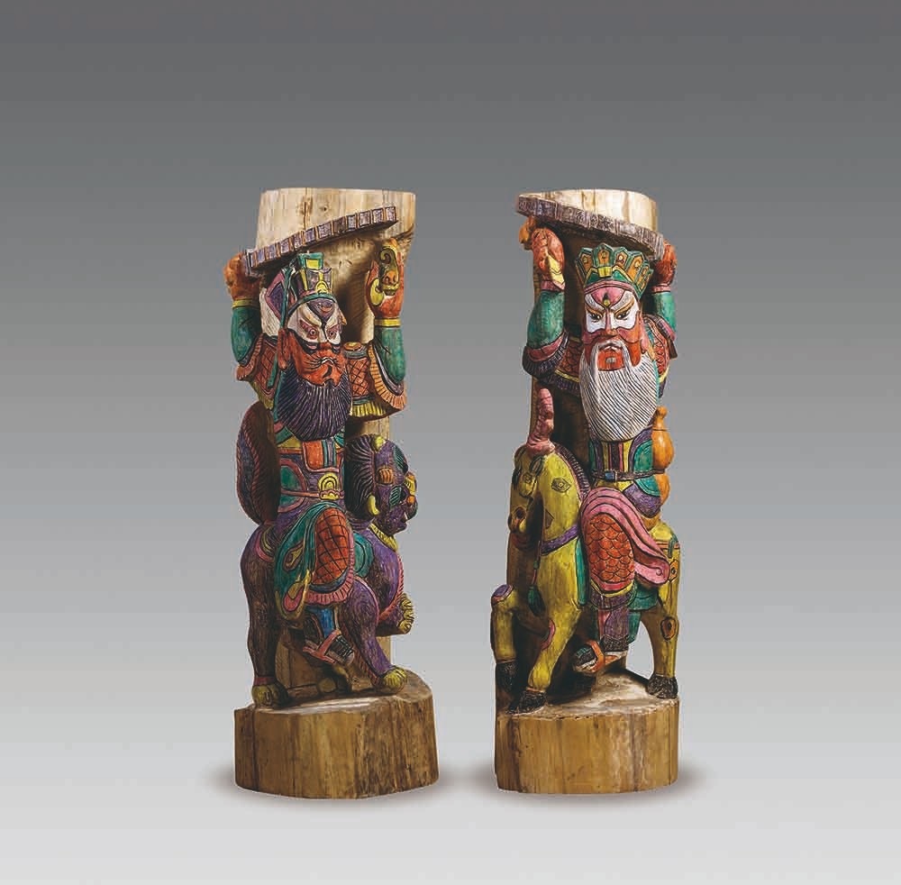 特 153解少勃-河南  门神?雕塑/45cm×45cm×135cm  Xie Shaobo (Henan) ?Door God?.jpg 特 153解少勃-河南  门神?雕塑/45cm×45cm×135cm  Xie Shaobo (Henan) ?Door God?.jpg