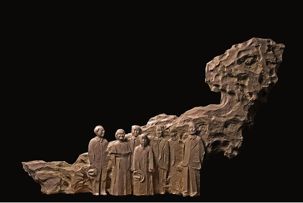 201刘松 《七君子》 2021 树脂 75×10×60cm.jpg 201刘松 《七君子》 2021 树脂 75×10×60cm.jpg