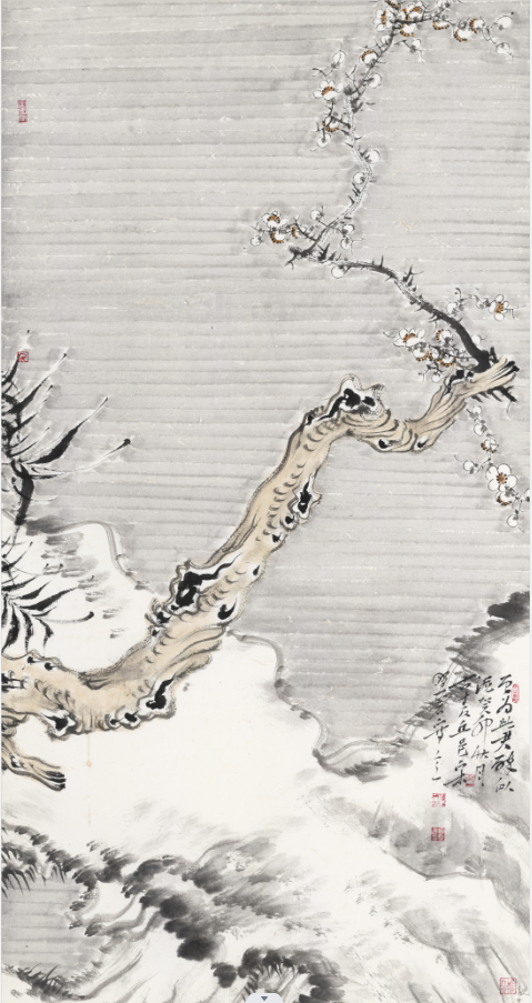 宋野岩 曾为此君醉似泥   182cmx95cm.png