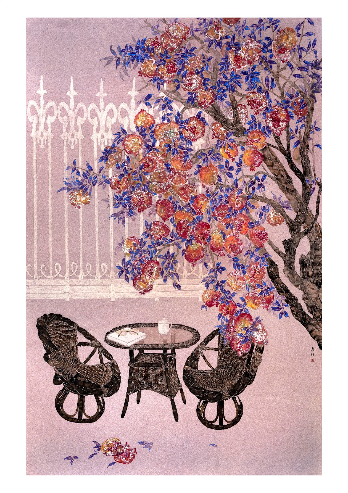 3 《芳华》 240cm×165cm (获奖——郑州市第九届美术作品展）.jpg